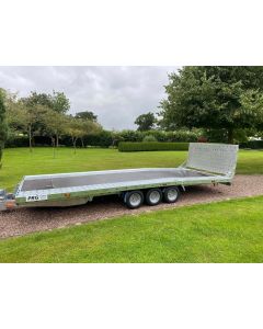 PRG Trailers Ltd.  ProLine Hydraulic Tiltbed Beavertail with Tailramp and cross over ramps
